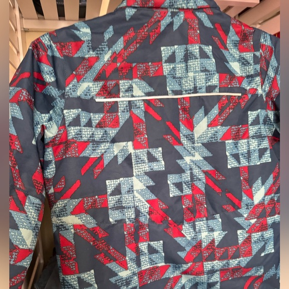 COLUMBIA BOYS WATERPROOF JACKET. ZIP-IN WINDPROOF, ZIPPERED POCKETS JACKET. - Picture 9 of 14